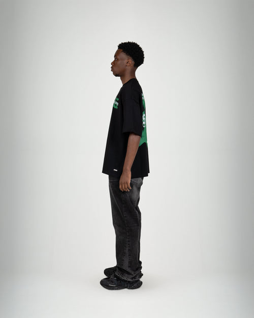 Ghost Spray Black Tee - KISS AND FLY Clothing