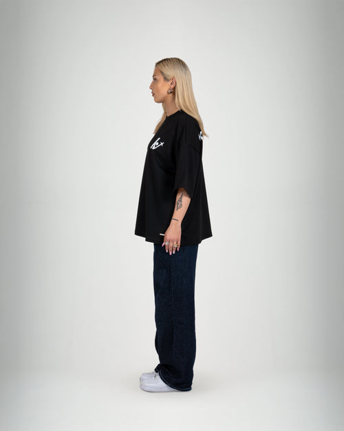 Catch Flights not Feelings Black Tee - KISS AND FLY Clothing