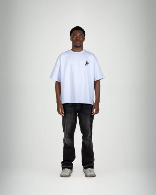 Catch Flights not Feelings White Tee - KISS AND FLY Clothing
