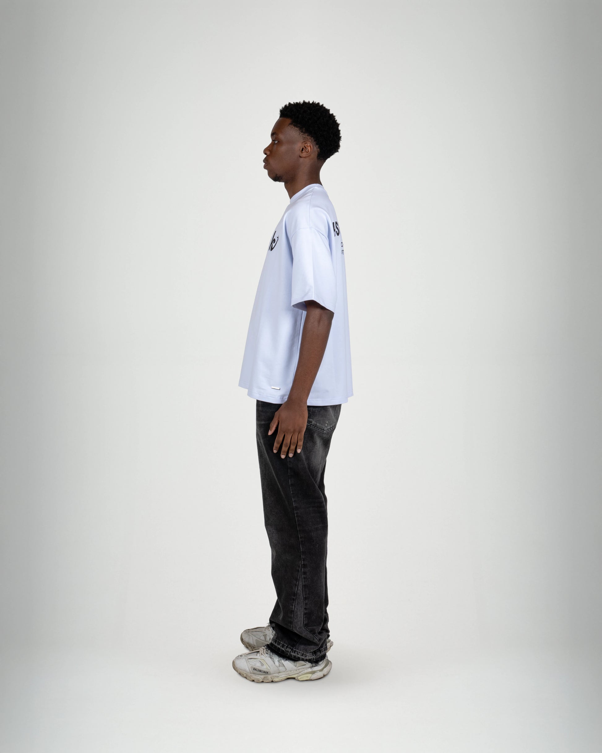 Catch Flights not Feelings White Tee - KISS AND FLY Clothing