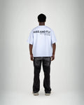 Catch Flights not Feelings White Tee - KISS AND FLY Clothing