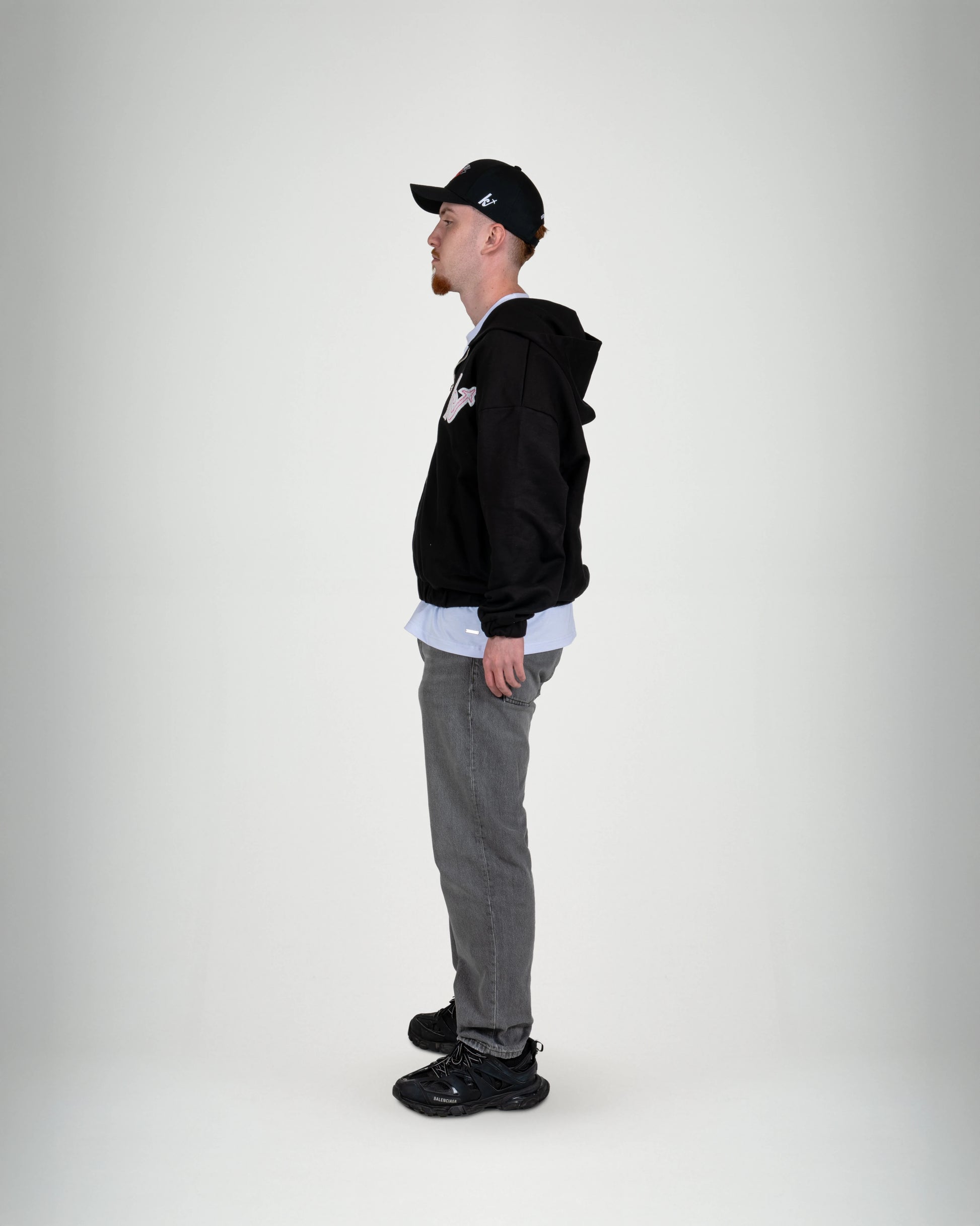 Varsity Zip Hoodie - KISS AND FLY Clothing