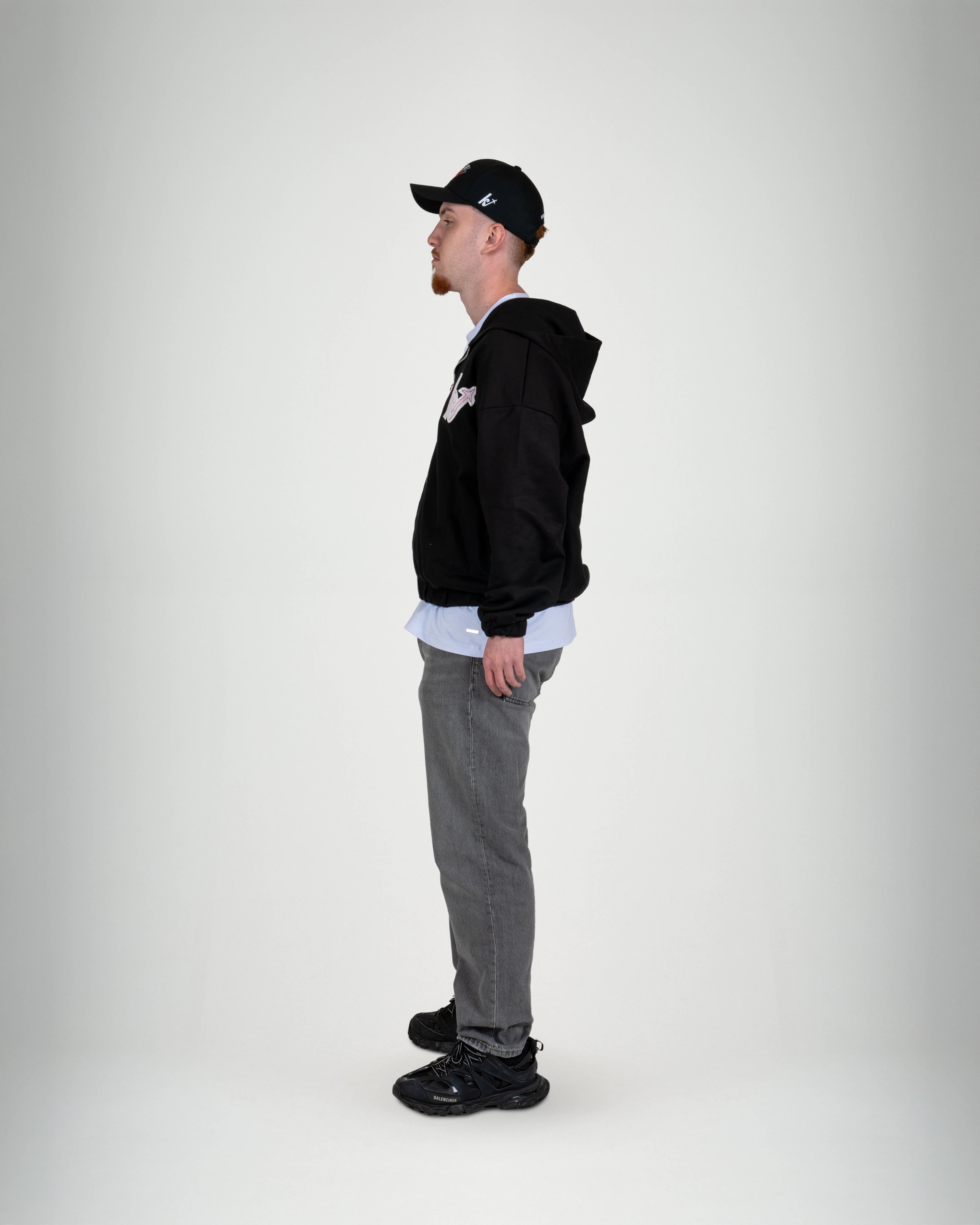 Varsity Zip Hoodie - KISS AND FLY Clothing