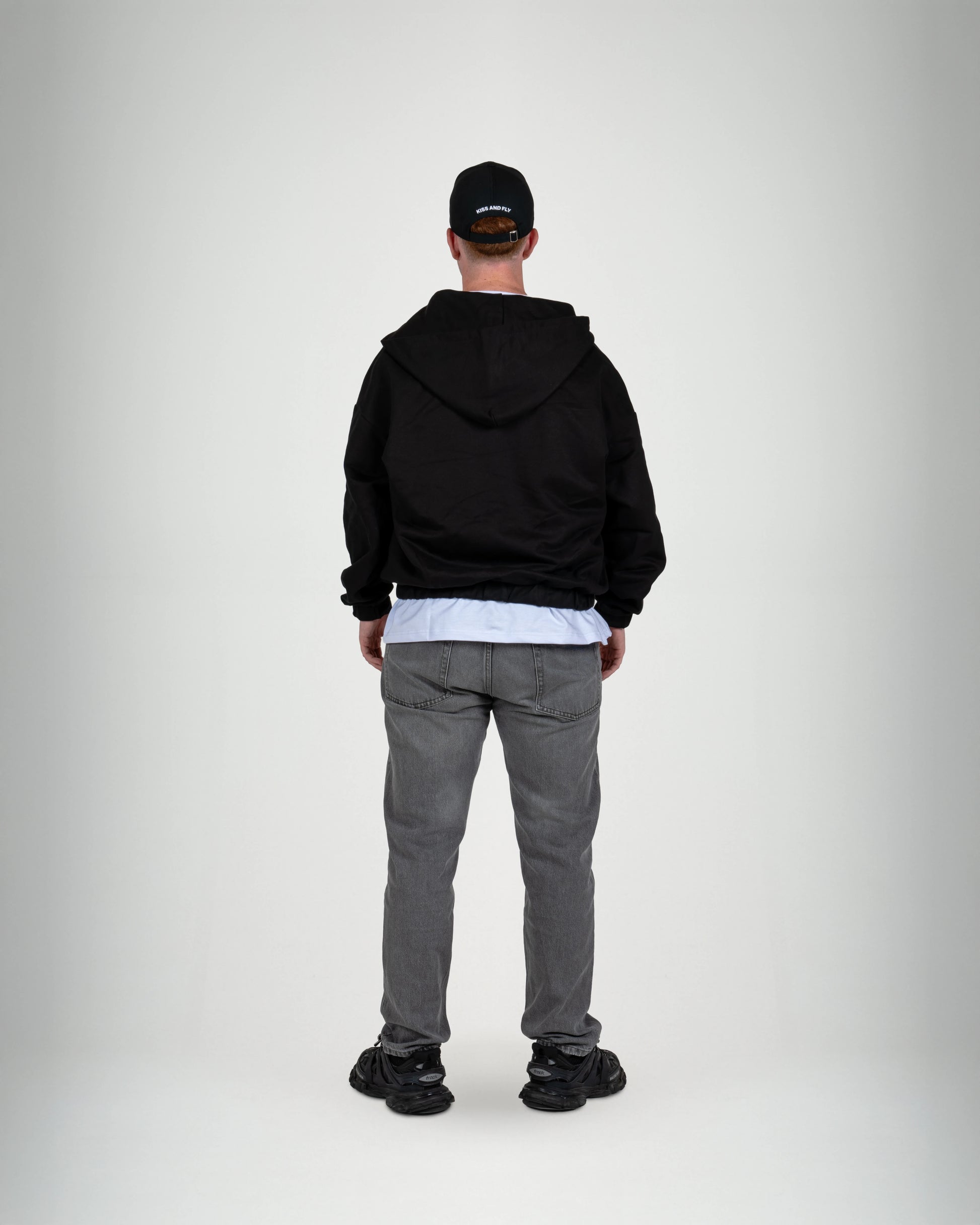 Varsity Zip Hoodie - KISS AND FLY Clothing