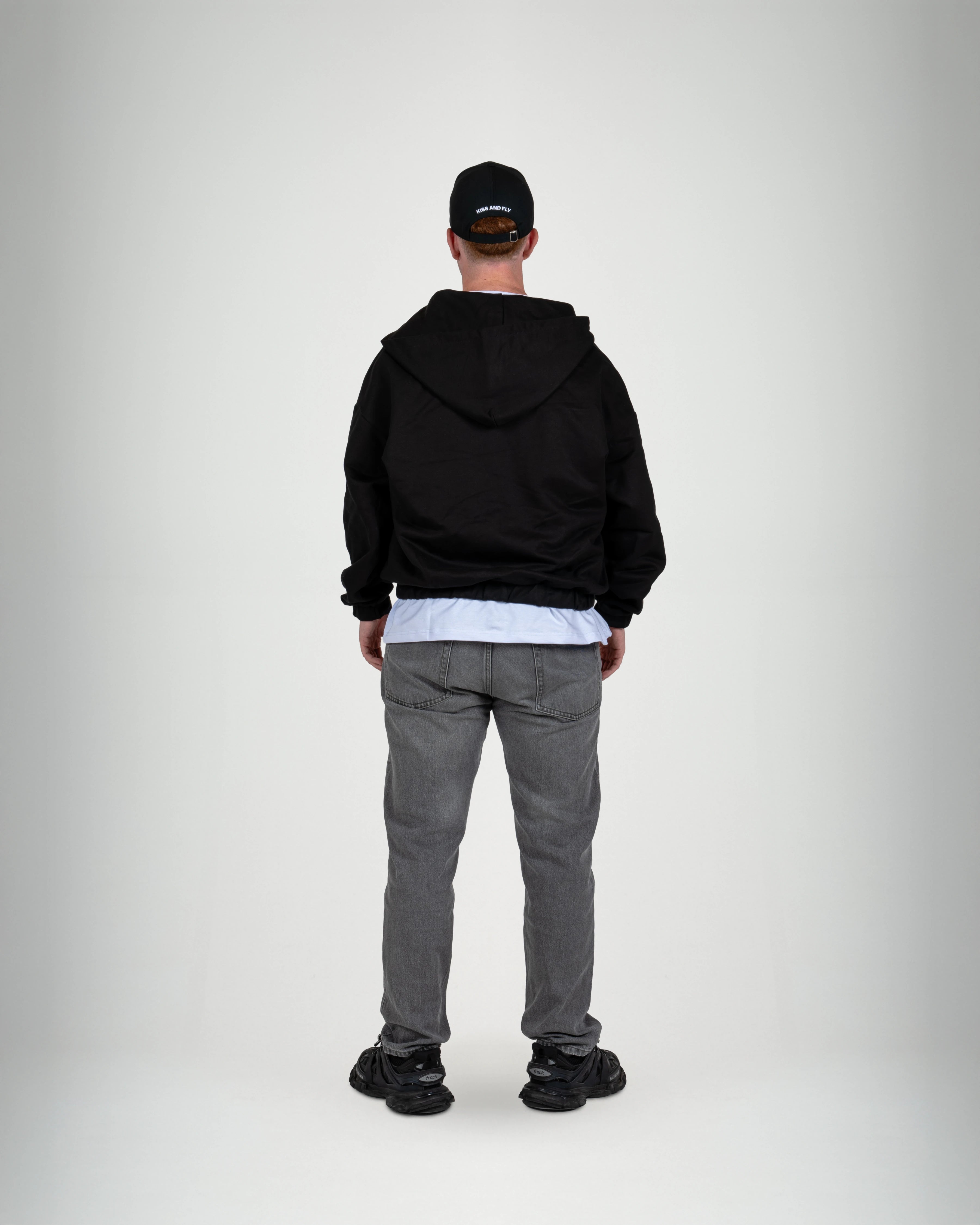 Varsity Zip Hoodie - KISS AND FLY Clothing